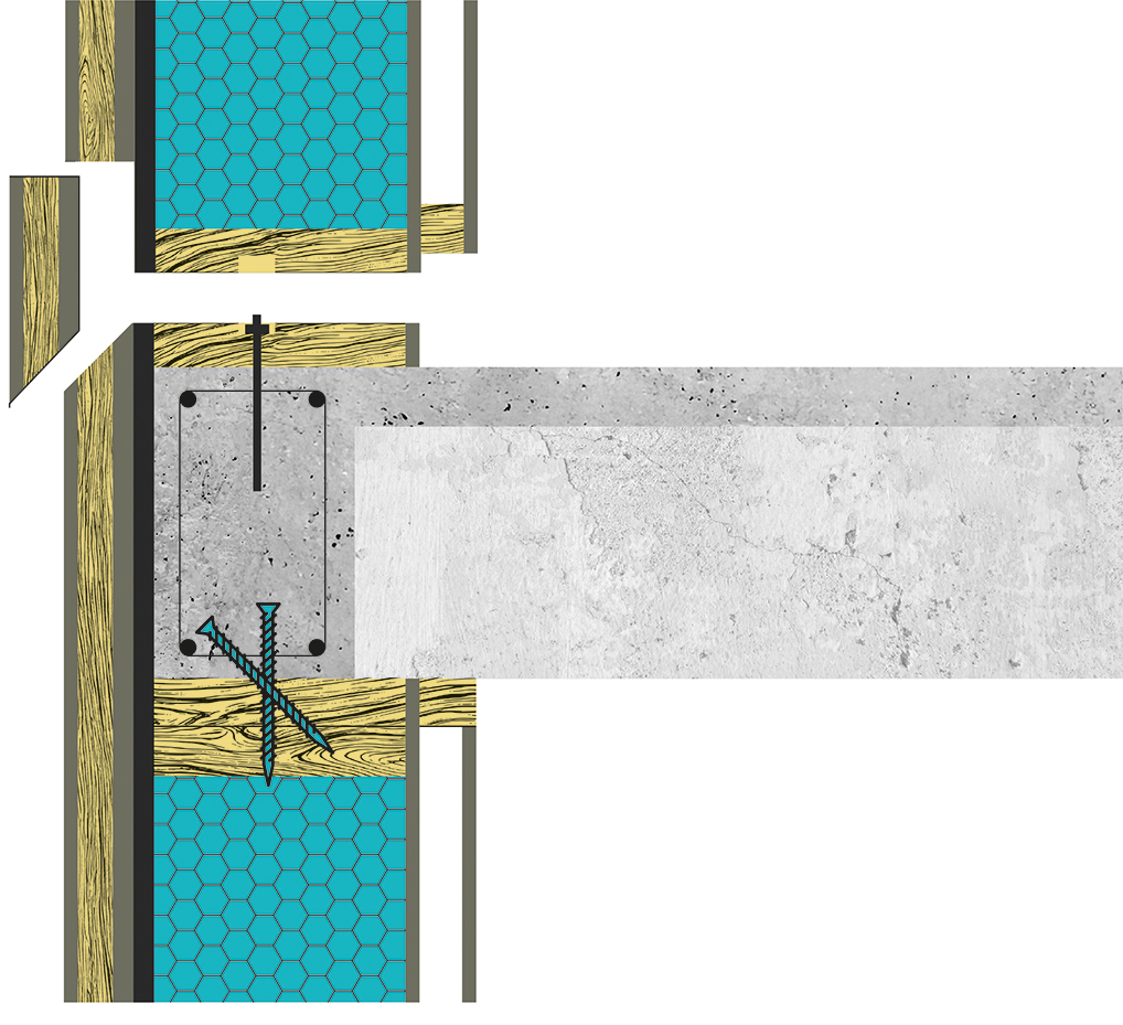 pose des murs du niveau supérieur - Boeton Solution